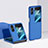 Coque Plastique Mat Protection Integrale 360 Degres Avant et Arriere Etui Housse BH2 pour Oppo Find N2 Flip 5G Bleu