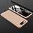 Coque Plastique Mat Protection Integrale 360 Degres Avant et Arriere Etui Housse C01 pour Samsung Galaxy A80 Petit