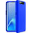 Coque Plastique Mat Protection Integrale 360 Degres Avant et Arriere Etui Housse C01 pour Samsung Galaxy A90 4G Bleu