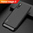 Coque Plastique Mat Protection Integrale 360 Degres Avant et Arriere Etui Housse M01 pour Huawei Honor Magic 2 Noir