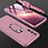 Coque Plastique Mat Protection Integrale 360 Degres Avant et Arriere Etui Housse M01 pour Samsung Galaxy S21 5G Or Rose