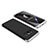 Coque Plastique Mat Protection Integrale 360 Degres Avant et Arriere Etui Housse M01 pour Samsung Galaxy S8 Argent