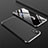 Coque Plastique Mat Protection Integrale 360 Degres Avant et Arriere Etui Housse pour Apple iPhone XR Argent et Noir