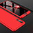 Coque Plastique Mat Protection Integrale 360 Degres Avant et Arriere Etui Housse pour Huawei P20 Pro Rouge