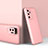 Coque Plastique Mat Protection Integrale 360 Degres Avant et Arriere Etui Housse pour Huawei P40 Or Rose