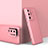 Coque Plastique Mat Protection Integrale 360 Degres Avant et Arriere Etui Housse pour Huawei P40 Pro Or Rose