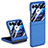 Coque Plastique Mat Protection Integrale 360 Degres Avant et Arriere Etui Housse pour Motorola Moto Razr 40 Ultra 5G Petit