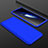 Coque Plastique Mat Protection Integrale 360 Degres Avant et Arriere Etui Housse pour Oppo Find X Super Flash Edition Bleu
