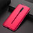 Coque Plastique Mat Protection Integrale 360 Degres Avant et Arriere Etui Housse pour Oppo Reno2 Rouge