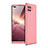 Coque Plastique Mat Protection Integrale 360 Degres Avant et Arriere Etui Housse pour Oppo Reno4 Lite Or Rose