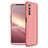 Coque Plastique Mat Protection Integrale 360 Degres Avant et Arriere Etui Housse pour Realme Narzo 20 Pro Or Rose