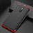 Coque Plastique Mat Protection Integrale 360 Degres Avant et Arriere Etui Housse pour Realme X Rouge et Noir