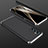 Coque Plastique Mat Protection Integrale 360 Degres Avant et Arriere Etui Housse pour Samsung Galaxy M34 5G Argent