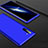 Coque Plastique Mat Protection Integrale 360 Degres Avant et Arriere Etui Housse pour Samsung Galaxy Note 10 5G Bleu