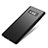 Coque Plastique Mat Protection Integrale 360 Degres Avant et Arriere Etui Housse pour Samsung Galaxy Note 8 Duos N950F Noir