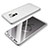 Coque Plastique Mat Protection Integrale 360 Degres Avant et Arriere Etui Housse pour Samsung Galaxy S9 Plus Argent