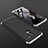 Coque Plastique Mat Protection Integrale 360 Degres Avant et Arriere Etui Housse pour Xiaomi Pocophone F1 Argent