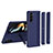 Coque Plastique Mat Protection Integrale 360 Degres Avant et Arriere Etui Housse QH1 pour Samsung Galaxy Z Fold5 5G Bleu