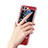 Coque Plastique Mat Protection Integrale 360 Degres Avant et Arriere Etui Housse SD3 pour Samsung Galaxy Z Flip5 5G Petit