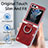 Coque Plastique Mat Protection Integrale 360 Degres Avant et Arriere Etui Housse SD3 pour Samsung Galaxy Z Flip5 5G Petit