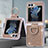 Coque Plastique Mat Protection Integrale 360 Degres Avant et Arriere Etui Housse SD3 pour Samsung Galaxy Z Flip5 5G Petit