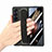 Coque Plastique Mat Protection Integrale 360 Degres Avant et Arriere Etui Housse SD3 pour Samsung Galaxy Z Fold5 5G Petit