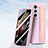 Coque Plastique Mat Protection Integrale 360 Degres Avant et Arriere Etui Housse SD3 pour Samsung Galaxy Z Fold5 5G Rose