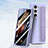 Coque Plastique Mat Protection Integrale 360 Degres Avant et Arriere Etui Housse SD3 pour Samsung Galaxy Z Fold5 5G Violet