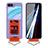 Coque Plastique Mat Protection Integrale 360 Degres Avant et Arriere Etui Housse Z02L pour Samsung Galaxy Z Flip5 5G Petit