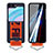 Coque Plastique Mat Protection Integrale 360 Degres Avant et Arriere Etui Housse Z02L pour Samsung Galaxy Z Flip5 5G Petit