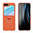 Coque Plastique Mat Protection Integrale 360 Degres Avant et Arriere Etui Housse Z03L pour Samsung Galaxy Z Flip5 5G Orange