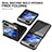 Coque Plastique Mat Protection Integrale 360 Degres Avant et Arriere Etui Housse ZL10 pour Samsung Galaxy Z Flip5 5G Petit