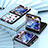 Coque Plastique Mat Protection Integrale 360 Degres Avant et Arriere Etui Housse ZL5 pour Samsung Galaxy Z Flip5 5G Petit