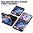 Coque Plastique Mat Protection Integrale 360 Degres Avant et Arriere Etui Housse ZL5 pour Samsung Galaxy Z Flip5 5G Petit