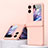 Coque Plastique Mat Protection Integrale 360 Degres Avant et Arriere Etui Housse ZL6 pour Oppo Find N2 Flip 5G Or Rose