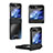 Coque Plastique Mat Protection Integrale 360 Degres Avant et Arriere Etui Housse ZL7 pour Samsung Galaxy Z Flip5 5G Petit