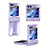 Coque Plastique Mat Protection Integrale 360 Degres Avant et Arriere Etui Housse ZL7 pour Samsung Galaxy Z Flip5 5G Petit