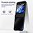 Coque Plastique Mat Protection Integrale 360 Degres Avant et Arriere Etui Housse ZL7 pour Samsung Galaxy Z Flip5 5G Petit