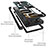 Coque Plastique Mat Protection Integrale 360 Degres Avant et Arriere Etui Housse ZL7 pour Samsung Galaxy Z Fold5 5G Petit