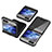 Coque Plastique Mat Protection Integrale 360 Degres Avant et Arriere Etui Housse ZL9 pour Samsung Galaxy Z Flip5 5G Noir