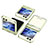 Coque Plastique Mat Protection Integrale 360 Degres Avant et Arriere Etui Housse ZL9 pour Samsung Galaxy Z Flip5 5G Petit