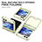 Coque Plastique Mat Protection Integrale 360 Degres Avant et Arriere Etui Housse ZL9 pour Samsung Galaxy Z Flip5 5G Petit