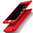 Coque Plastique Mat Protection Integrale 360 Degres Avant et Arriere M01 pour Apple iPhone 6 Plus Rouge