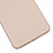 Coque Plastique Rigide avec Trou Mat pour Apple iPhone 6S Plus Or Rose Petit