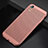 Coque Plastique Rigide Etui Housse Mailles Filet pour Apple iPhone XR Or Rose