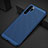 Coque Plastique Rigide Etui Housse Mailles Filet pour Huawei P30 Pro New Edition Bleu