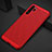 Coque Plastique Rigide Etui Housse Mailles Filet pour Huawei P30 Pro New Edition Rouge