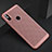 Coque Plastique Rigide Etui Housse Mailles Filet pour Xiaomi Redmi 6 Pro Or Rose