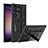 Coque Plastique Rigide Etui Housse Mat AC2 pour Samsung Galaxy S21 Ultra 5G Noir