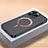 Coque Plastique Rigide Etui Housse Mat avec Mag-Safe Magnetic Magnetique QC1 pour Apple iPhone 12 Pro Petit
